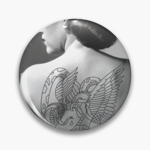 Item preview, Tattooed Lady  designed and sold by luckylinde.