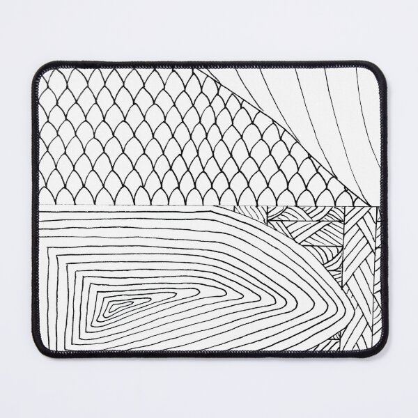 Item preview, Fine Liner Pattern Chaos Drawing IV designed and sold by lynnbowersart.