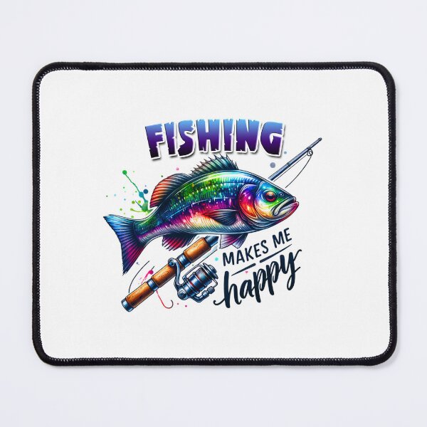 Item preview, "Fishing Brings Me Joy – Catchy Design for Outdoor Enthusiasts" designed and sold by artedigital99.