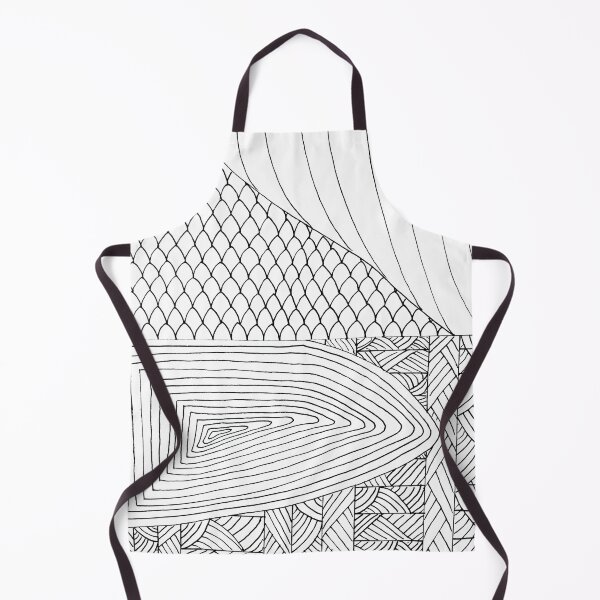 Item preview, Fine Liner Pattern Chaos Drawing IV designed and sold by lynnbowersart.