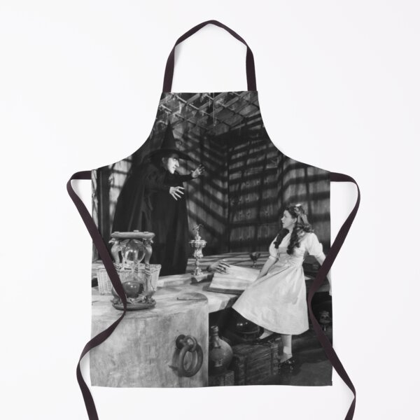 Item preview, dorothy witch oz black and white retro gothic print mask poster rare designed and sold by mystic lady vintage art and fashion designs.