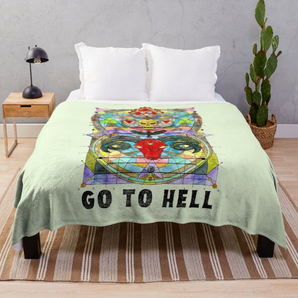 Item preview, Go to Hell, #GotoHell #Halloween2024 #HalloweenParty designed and sold by Anna Halasek.