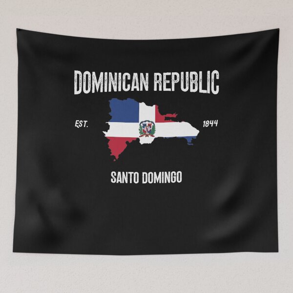 Item preview, Dominican Republic Flag Map, Dominican National Day designed and sold by Flag Outfit.