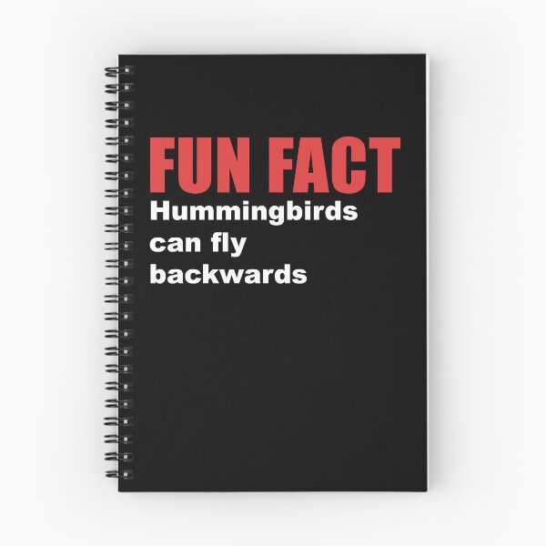 Item preview, fun fact hummingbirds designed and sold by Dagrell.