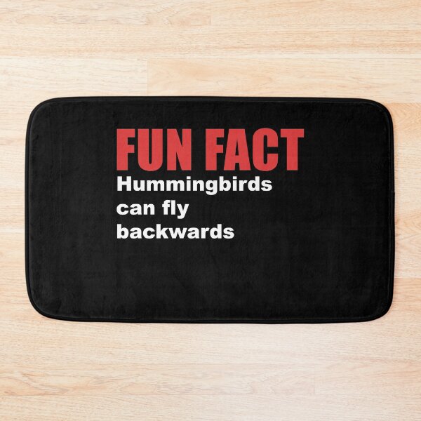 Item preview, fun fact hummingbirds designed and sold by Dagrell.