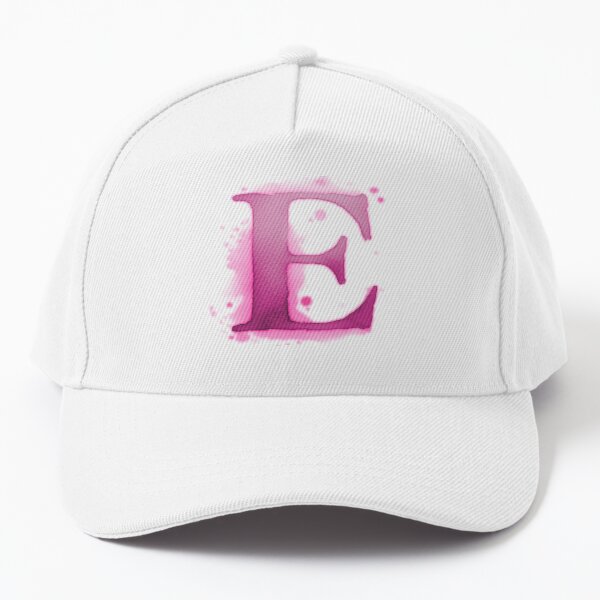 WATERCOLOR LETTERS E Baseball Cap