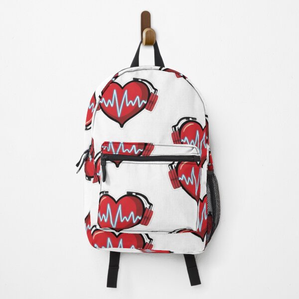Item preview, Heartbeat of Music with Headphones designed and sold by Fly-with-my.