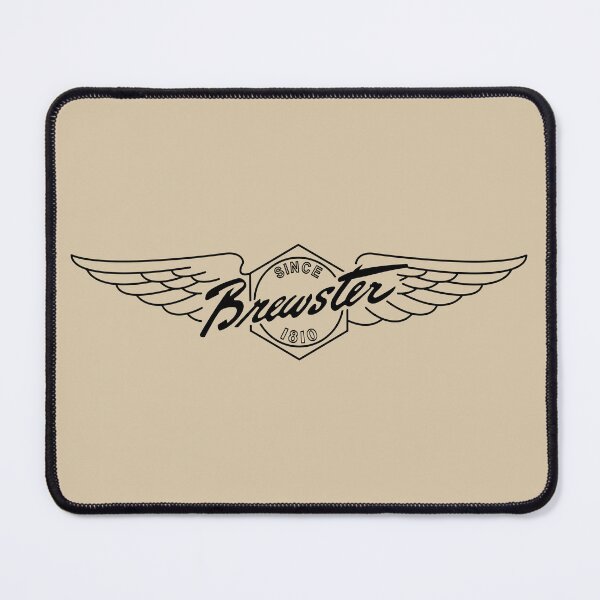 Item preview, Brewster Aeronautical Corporation WW2 Plane Company Logo designed and sold by MilitaryMart.