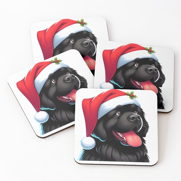Item preview, Festive Newfoundland Dog designed and sold by Pixel-Lift.