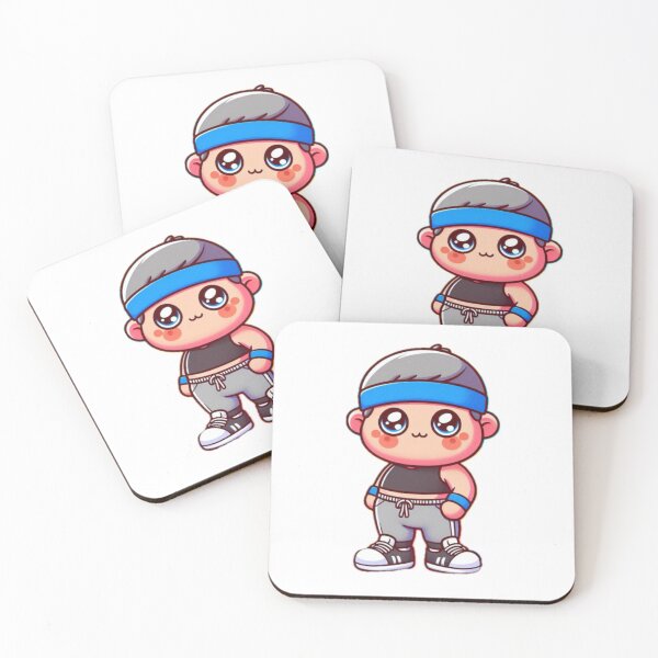 Item preview, / Cute Athletic Cartoon Character Full of Energy designed and sold by nada-art.