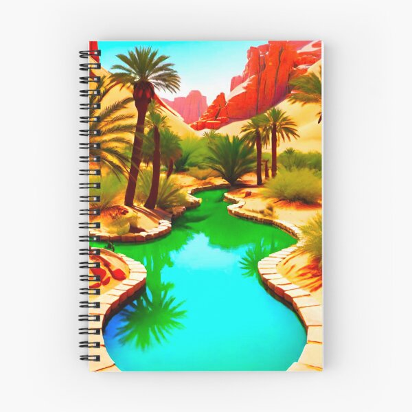 Item preview, Beautiful Oasis in the Desert designed and sold by GrizzlyCollective.