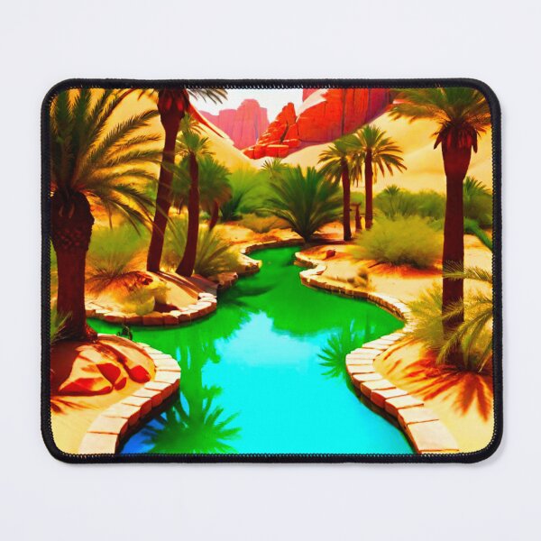 Item preview, Beautiful Oasis in the Desert designed and sold by GrizzlyCollective.
