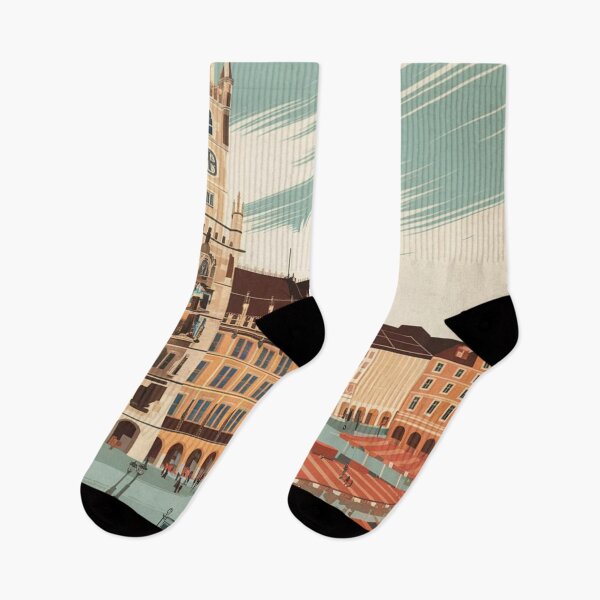 Item preview, Munich Vintage Travel Poster designed and sold by TravelerRat.