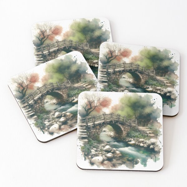 Item preview, Old stone bridge designed and sold by Ssevi.