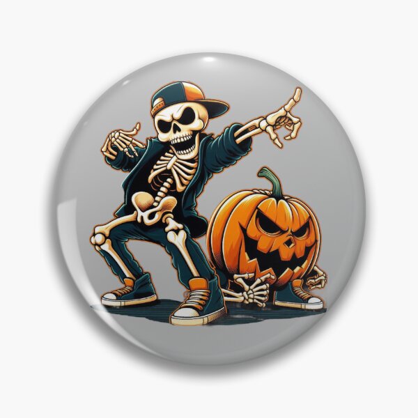 Item preview, Halloween T-shirt skeletons dancing hip-hop at a halloween party designed and sold by artimplementer.