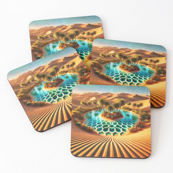Item preview, "Mirage of Secrets: The Hidden Oasis of Infinity" designed and sold by Meta2Physical.