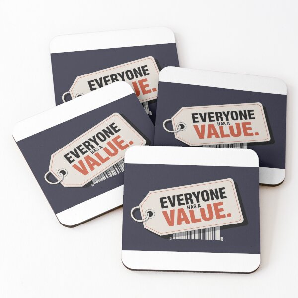 Item preview, Price Tag: Everyone Has a Value designed and sold by Colorful-Garden.