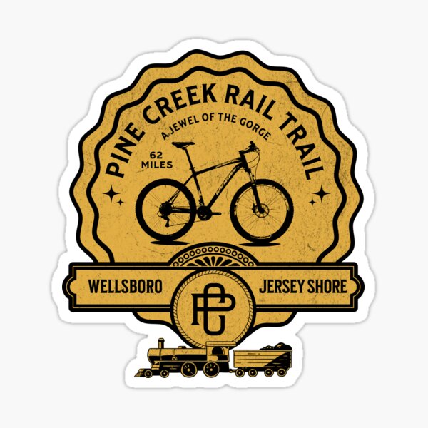 Item preview, Pine Creek Rail Trail designed and sold by quiggleton.