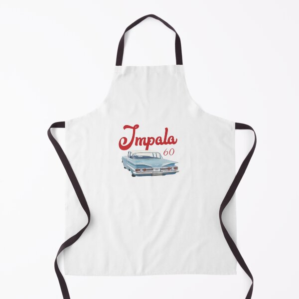 Item preview, 60 Impala shirt light blue car red logo more compacted designed and sold by cicadaadams.