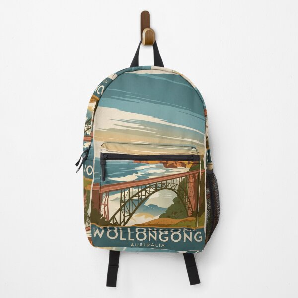 Item preview, Wollongong Vintage Travel Poster designed and sold by TravelerRat.