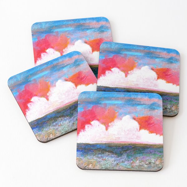 Item preview, Bog Under Pink Sky, Midlands, Ireland designed and sold by TikabooTales.