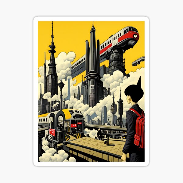 Item preview, Neon Metropolis Dreams designed and sold by Retro Type.