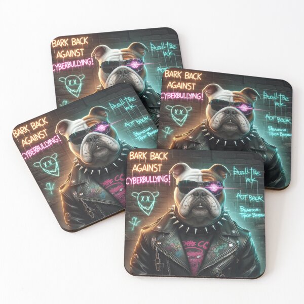Item preview, Bull dog Design Silence the Bullies with a Bark! designed and sold by Uniquestuff247.