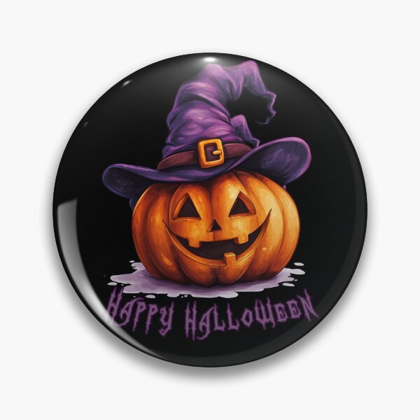 Item preview, Calabaza de Halloween con sombrero de mago designed and sold by TeeTemptation.