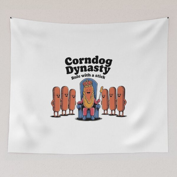 Item preview, Corndog Dynasty: Rule with a Stick designed and sold by Situstshirts.