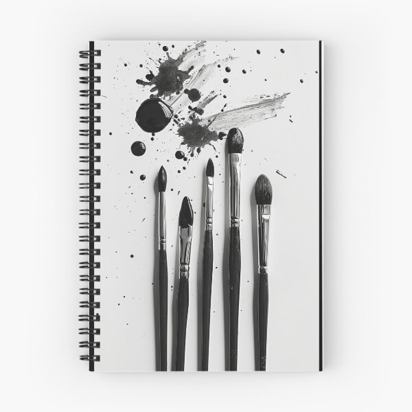 Item preview, Monochromatic Swirl: Brushstroke Expression designed and sold by Piotrek0001.