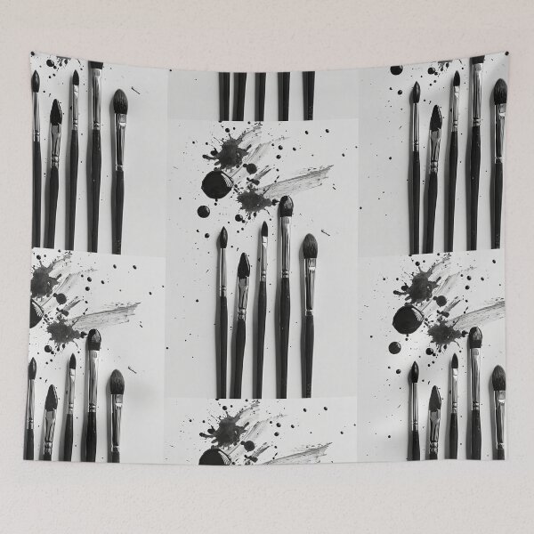 Item preview, Monochromatic Swirl: Brushstroke Expression designed and sold by Piotrek0001.