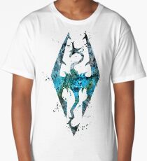 Skyrim Splatter Long T-Shirt
