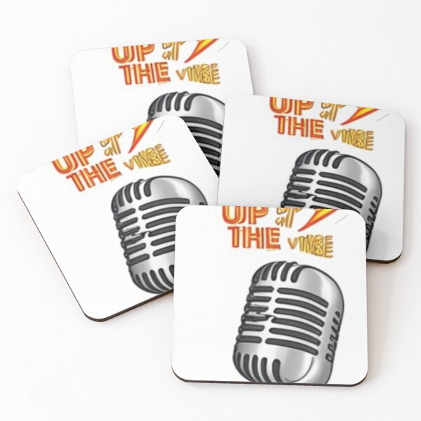 Item preview, Turn Up the Vibe Microphone Sticker designed and sold by Fly-with-my.
