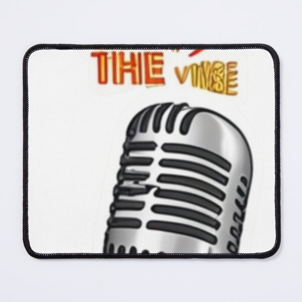 Item preview, Turn Up the Vibe Microphone Sticker designed and sold by Fly-with-my.