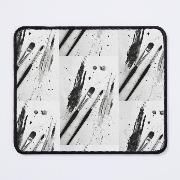Item preview, Monochromatic Swirl: Brushstroke Expression designed and sold by Piotrek0001.
