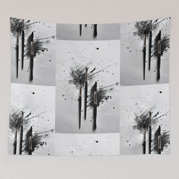 Item preview, Monochromatic Swirl: Brushstroke Expression designed and sold by Piotrek0001.