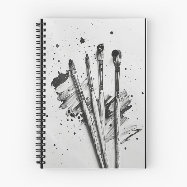 Item preview, Monochromatic Swirl: Brushstroke Expression designed and sold by Piotrek0001.