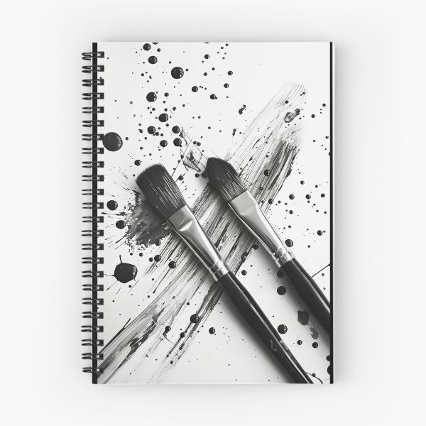 Item preview, Monochromatic Swirl: Brushstroke Expression designed and sold by Piotrek0001.