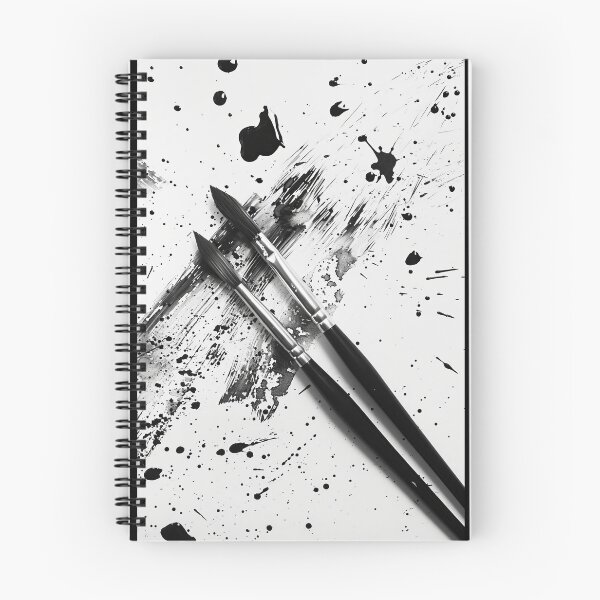 Item preview, Monochromatic Swirl: Brushstroke Expression designed and sold by Piotrek0001.