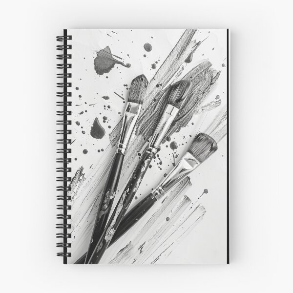 Item preview, Monochromatic Swirl: Brushstroke Expression designed and sold by Piotrek0001.