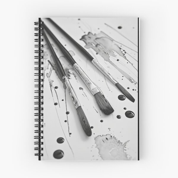 Item preview, Monochromatic Swirl: Brushstroke Expression designed and sold by Piotrek0001.