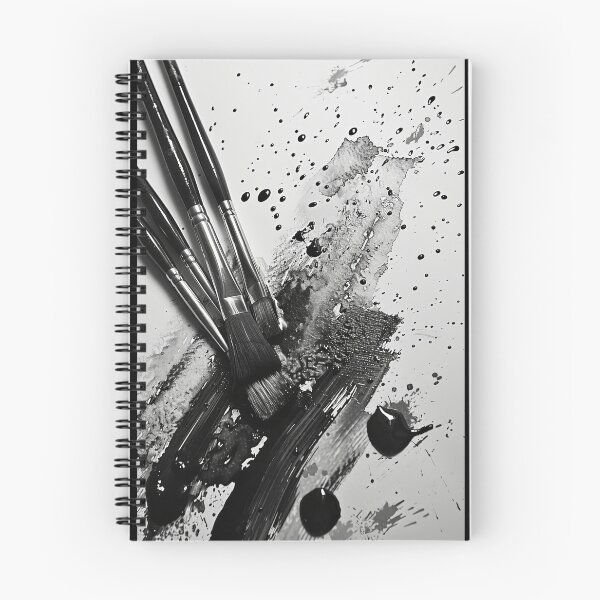 Item preview, Monochromatic Swirl: Brushstroke Expression designed and sold by Piotrek0001.