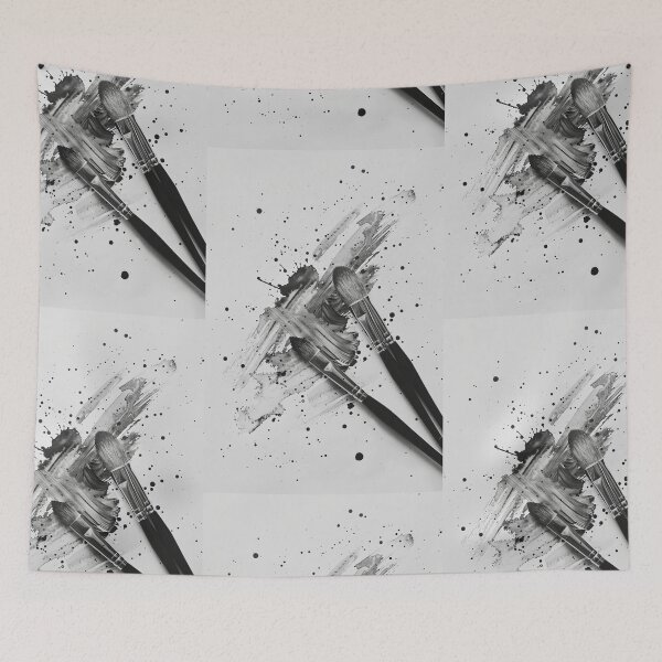 Item preview, Monochromatic Swirl: Brushstroke Expression designed and sold by Piotrek0001.