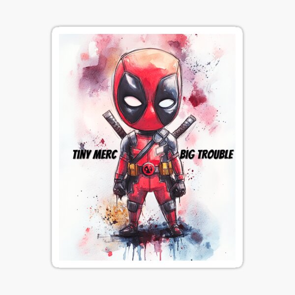Item preview, Tiny Merc, Big Trouble designed and sold by CanvasQuill.