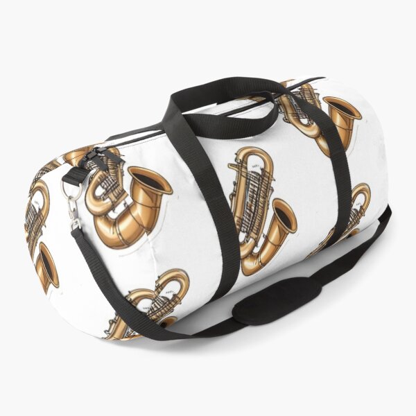 Item preview, Golden Brass Tuba Instrument Illustration designed and sold by Fly-with-my.