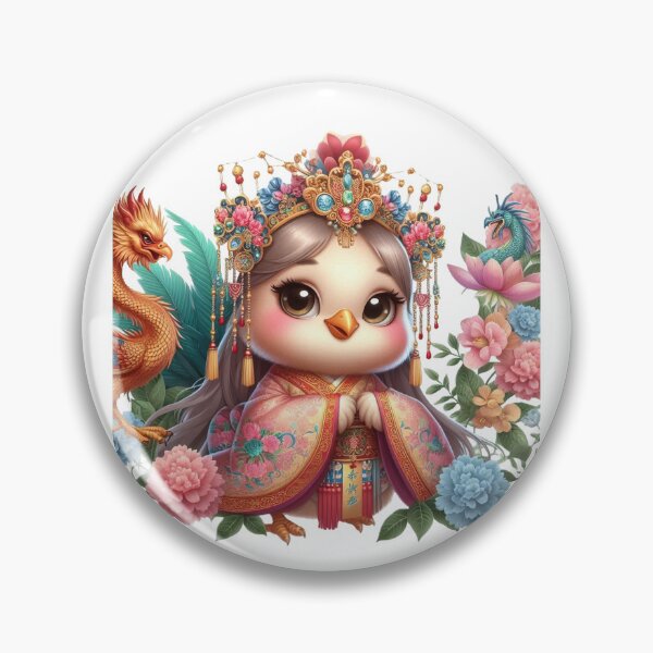 Item preview, 83 - ChickeM Chicken Chinese Royalty Empress Series: Chickie Princess  designed and sold by ChickeM.
