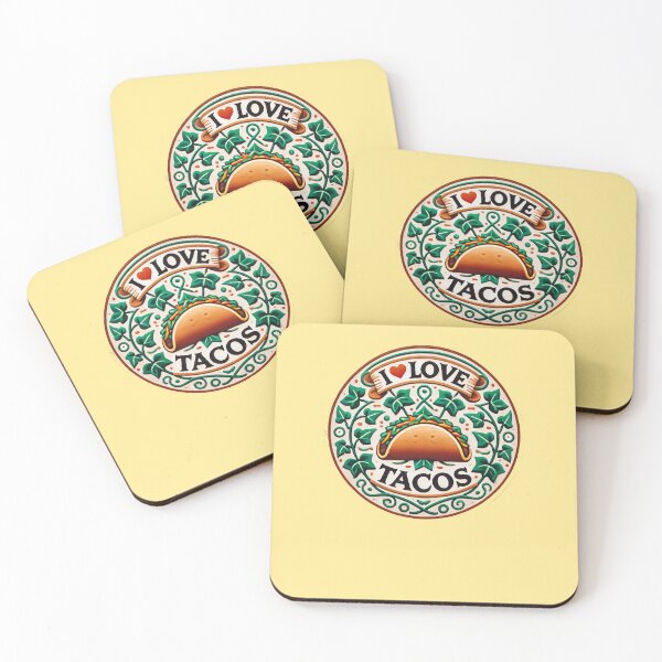 Item preview, I Love Tacos designed and sold by FrictionMaxxing.