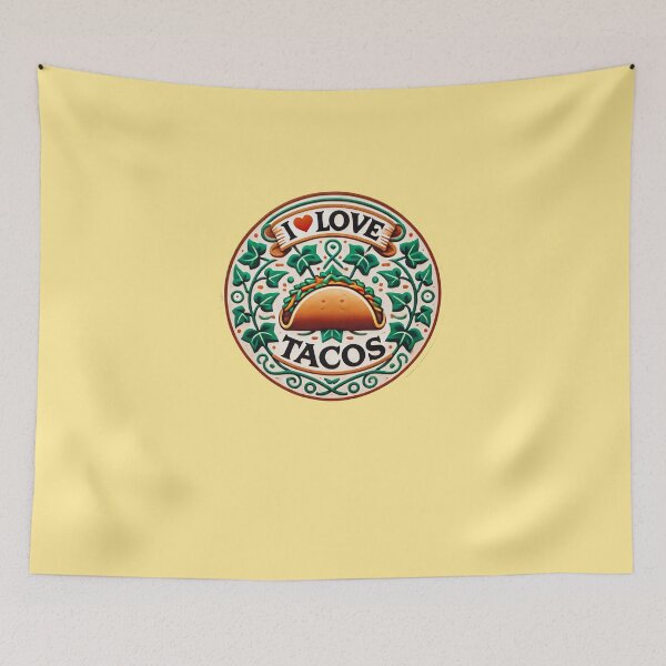 Item preview, I Love Tacos designed and sold by FrictionMaxxing.