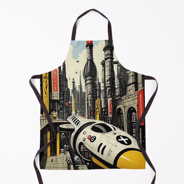 Item preview, Retro-Future Urban Sprawl designed and sold by Retro Type.