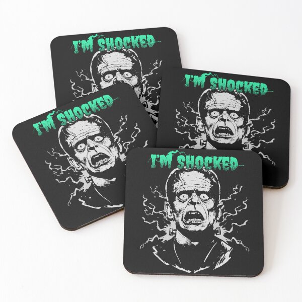 Item preview, Frankeinstein themed Halloween | I'm SHOCKED! | The Classic Horror designed and sold by Coppernix.